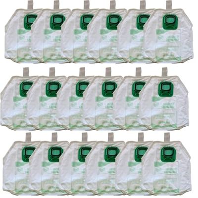 DL SERVICE Lot de 18 Sacs d'aspirateur pour Vorwerk Kobold Vk 140 Vk 150, en microfibre, sacs de rechange compatibles, haute qualité
