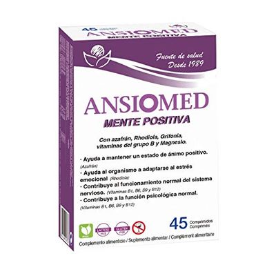 Nutricosmetics - Bioserum Ansiomed Mente Positiva 45 Comprimidos