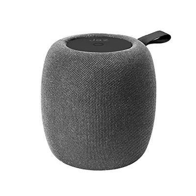 JAZ SBS Speaker wireless WIZARD 5 Watt, cassa audio per smartphone Android, iPhone, tablet e laptop, regolazione del volume e laccetto, fino a 6 ore consecutive di musica, Nero, Unica