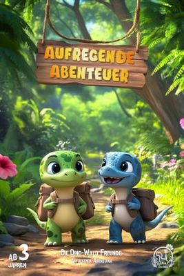 Die Dino-Wald Freunde: Aufregende Abenteuer: Spielerisch die Natur entdecken & Freundschaften schließen | Dinosaurier Kinderbuch 2 Jahre