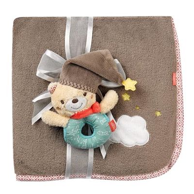 Fehn 060348 Couverture Douillette Ours
