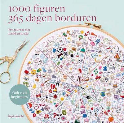 1000 figuren, 365 dagen borduren: een journal met naald en draad