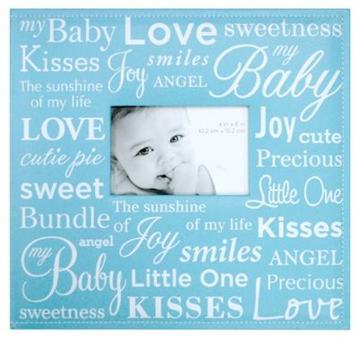 MBI Album photo à reliure postale pour bébé 30,5 x 30,5 cm