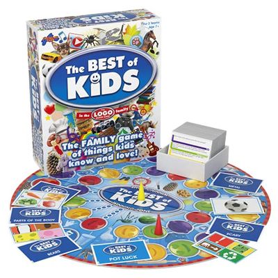 Drumond Park Logo Best Kids Board Game, Family Board Game for Children & Adults, Multicoloured, T73291