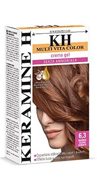 Keramine H Crema Gel Biondo Scuro, 3 Confezioni da 110 ml, Totale 330 ml