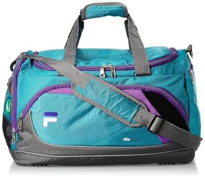 Fila Advantage - Bolsa de desporto de 19 polegadas, Azul-petróleo, Advantage Saco desportivo de 19"