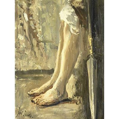 Artery8 Israels Study For David's Legs Large Wall Art Poster Print Thick Paper 18X24 Inch