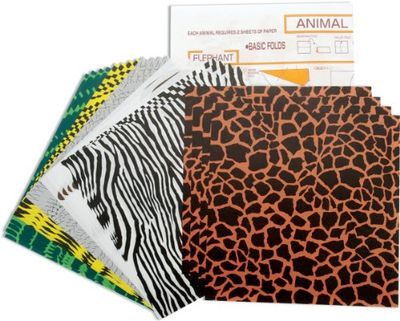 Yasutomo Fold 'EMS Origami Paper 5.875" 24/Pkg-Animal