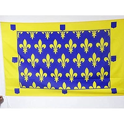 Frans departement Ardèche Vlag 90x60 cm voor een paal - Frankrijk - Ardèche vlaggen 60 x 90 cm - Banner 2x3 ft met gat - AZ FLAG