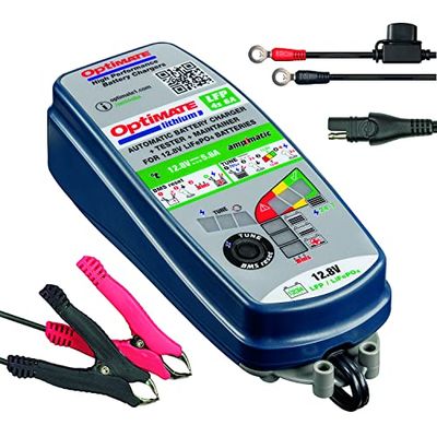 Cargador de batería Greenstar 13 V DC 6 A para baterías LiFePO4 12,8 V/13,2 V