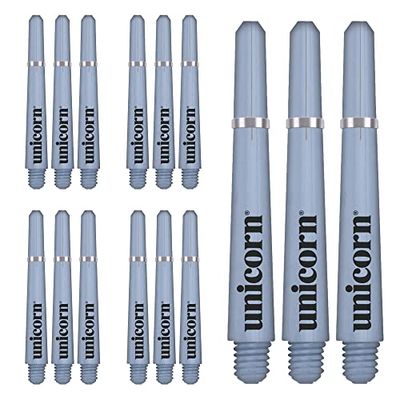 Unicorn Dart Shafts | Gripper 4 Mirage | Durable Polycarbonate | 15 Stems | Blue | Medium 41.0 mm