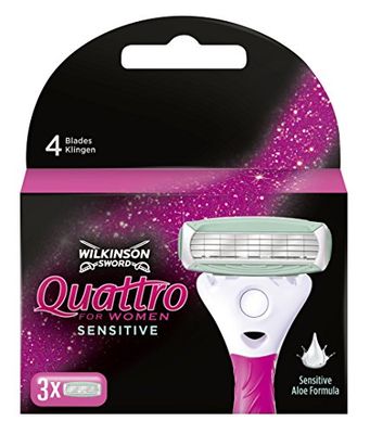 Wilkinson Sword Quattro for Women Sensitive – Lamette