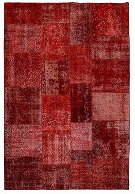 Bakero Patchwork Red 170 x 240 cm