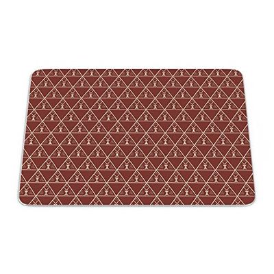 Bonamaison, Tapis de Souris Rectangle Imprimé Numériquement, Fond Antidérapant, pour Bureau et Maison, Taille: 22x18cm