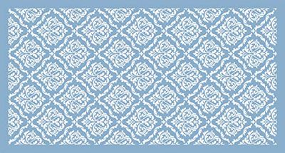 Doge Milano Chemin de cuisine, 100% Made in Italy, Tapis résistant aux taches avec impression numérique, Tapis antidérapant et lavable, Modèle Annie, cm 100x52