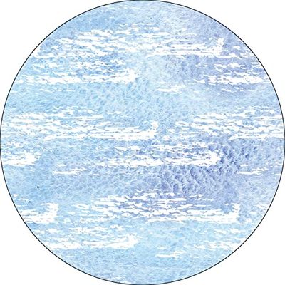 Bonateks, Ronde digitaal bedrukte muismat, antislip onderkant, voor kantoor en thuis, diameter: 22 cm