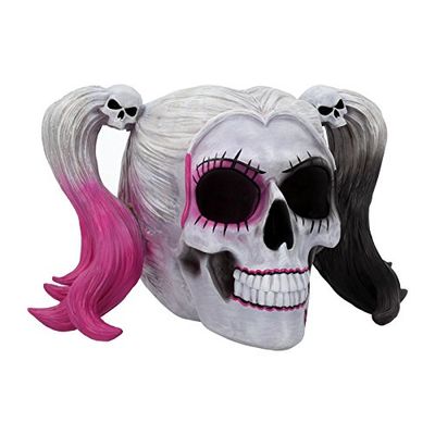 Nemesis Now B4040K8 Figurka małego potwora czaszka 17 cm biała, żywica, 20,6 cm