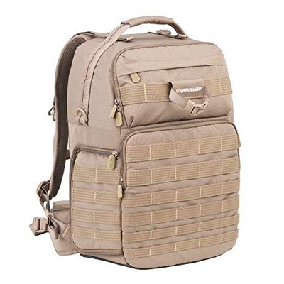 VANGUARD VEO Range T48 - Zaino per fotocamere DSLR Pro/Mirrorless, stile tattico, colore: nero, beige, gamma VEO T48 BG