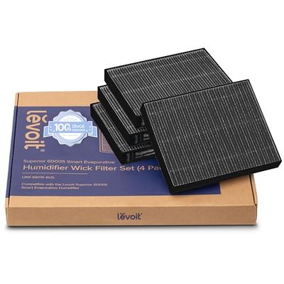 Levoit humidifier Filter Filtro umidificatore evaporativo, Grigio, S