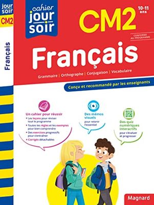 Cahier du jour/Cahier du soir Français CM2: Conçu et recommandé par les enseignants