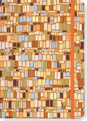 Peter Pauper Press Mosaic Brown Journal (Notebook) (Small Journal)