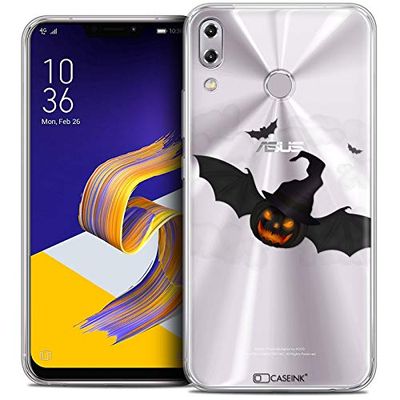 Beschermhoes voor 6,2 inch Asus Zenfone 5Z, ultradun, Halloween pompoen