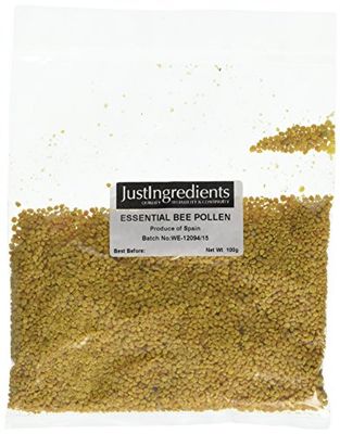JustIngredients Essentials Bee Pollen, 100 g - Pack of 2