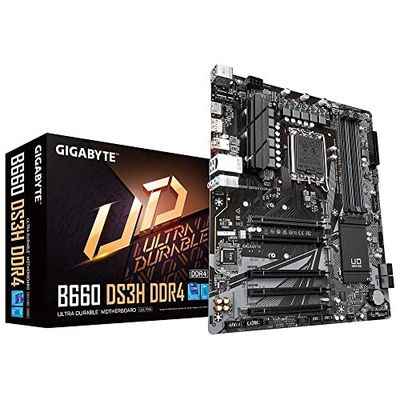 Gigabyte B660 DS3H DDR4 (Socket LGA1700) ATX Motherboard
