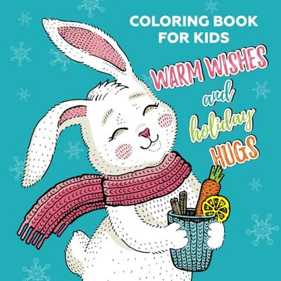 A New Year's Coloring Book For Kids: Funny illustrations For Boys and Girls With Cute Animals To Celebrate and Color.