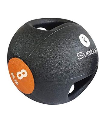 Sveltus medicijnbal met handgrepen, 8 kg