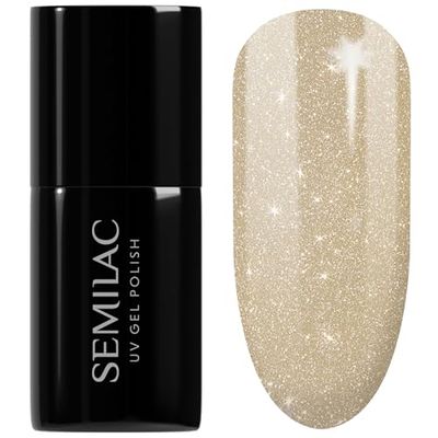 Semilac Vernis à ongles gels semi-permanents UV 335 Golden Girl 7ml
