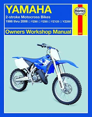 Yamaha 2-stroke Motocross Bikes 1986 -20 06