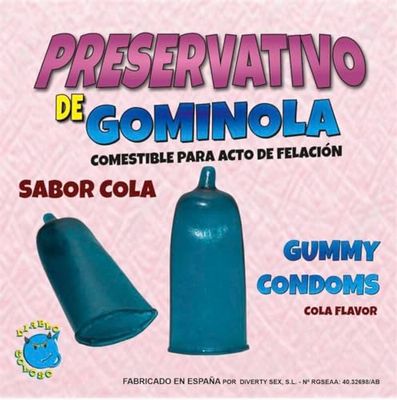 DIABLO PICANTE - Condoom DE GOMINOLA Cola