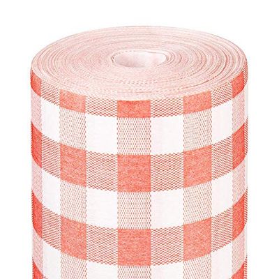 "Tête-À-Tête" Pré. 120Cm (20 Feu.) 'Like Linen - Vichy' 70 G/M2 0,40X24 M Rouge Spunlace