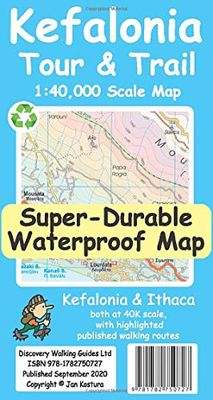 Kefalonia Tour & Trail Map