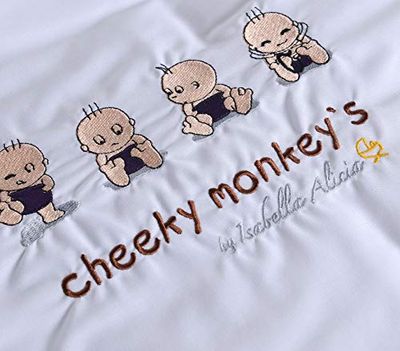 Isabella Alicia Cheeky Monkeys Couverture pour couffin 0,2 kg