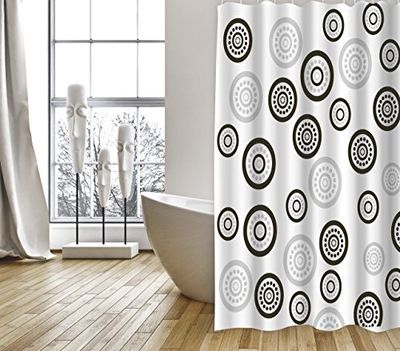 MSV Shower Curtain, Multi-Colour, Unique