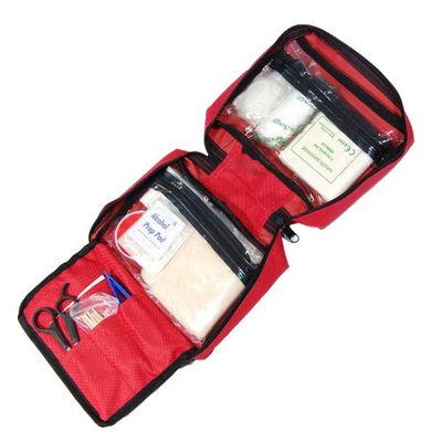 Mil-Tech Unisex - EHBO-pakket voor volwassenen 16027000 EHBO-pakket, rood, eenheidsmaat