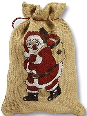 folia Jutesäck "jultomte", (B) 170 x (H) 250 mm