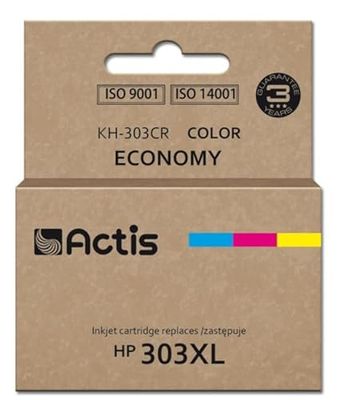 ACTIS KH-303CR inkt voor HP printer vervanging HP 303XL T6N03AE; Premium; 18ml; 415 pagina's; kleur