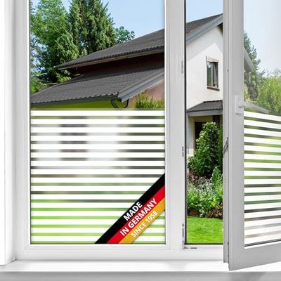 d-c-fix raamfolie anti inkijk Linia statisch 45 cm x 1,5 m - privacy window film raam glas folie