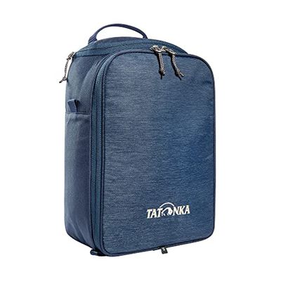 Tatonka kylväska, kylväska, S (6 l) – isolerad väska för ryggsäckar upp till 20 liter volym – med innerfack för kylbatterier och 2 dragkedjeöppningar (fram och upptill) – 22 x 12 x 30 cm (marinblå)