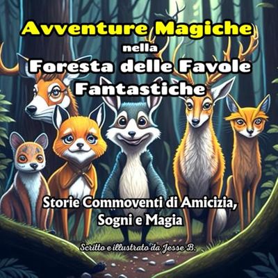 Avventure Magiche nella Foresta delle Favole Fantastiche: Storie Commoventi di Amicizia, Sogni e Magia per Bambini