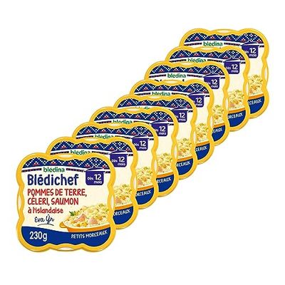 Blédichef Ecrasé de Pommes de Terre, Céleri, Saumon à l'Islandaise