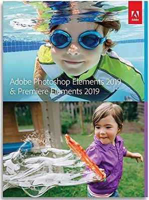 Adobe Photoshop Elements & Premiere Elements 2019 | 1 Device, 1 Year | Mac | Código de activación Mac enviado por email