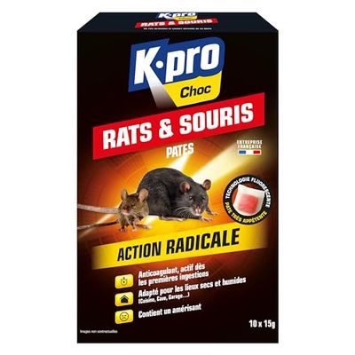 K.PRO - PATES RATS SOURIS 150G