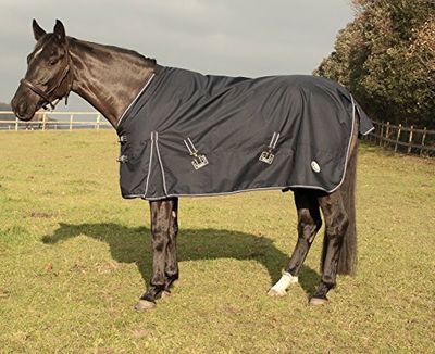 Rhinegold Torrent Outdoor rug-Lightweight.No Fill, Tappeto da Esterno 0, Nero, 175,3 cm