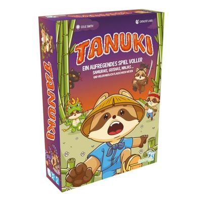 ELZNIR GAMES Tanuki Allemand - Jeu de Cartes - pour 3 à 6 Personnes - À partir de 7 Ans