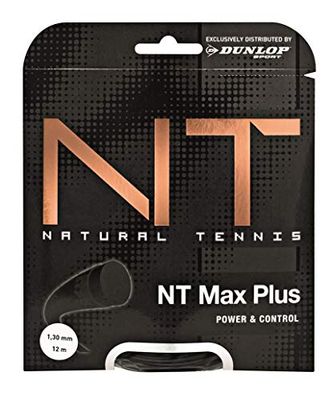 DUNLOP 624804 Corda da Tennis NT Max Plus, 1.30 mm, Set da 12 m