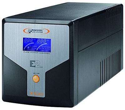 E2 LCD 1000, ononderbroken stroomvoorziening, infosec - 65350